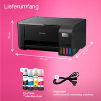 Multifunkčná atramentová tlačiareň Epson EcoTank ET-2862 WiFi – chýba atramentová sada na 3 roky (stav: pozri 2. obrázok) 10