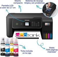 Multifunkčná atramentová tlačiareň Epson EcoTank ET-2870 A4 s Wi-Fi – vrátane atramentu na 3 roky 4