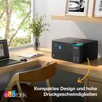 Epson EcoTank ET-2955 A4 Multifunkciós Tintapatron-mentes Nyomtató – Wi-Fi, AirPrint, Duplex, Szkennelés, Másolás, 3,7 cm LCD, 3 év tinta 9