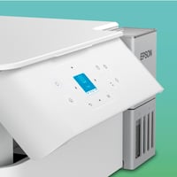 Multifunkčná atramentová tlačiareň Epson EcoTank ET-2956, biela, A4, Wi-Fi, AirPrint — chýba 3-ročná zásoba atramentu (stav: pozri 2. obrázok) 12