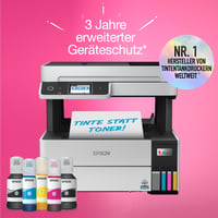 Multifunkčná atramentová tlačiareň Epson EcoTank ET-5170 – CHYBNÁ — chybná, čiastočne funkčná: Vyliaty atrament (stav: viď 2. obrázok) 11