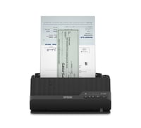 Scanner Wi-Fi Epson ES-C320W, scanner de documente A4 compact pentru afaceri, duplex cu alimentator de coli, consum redus de energie, negru 3