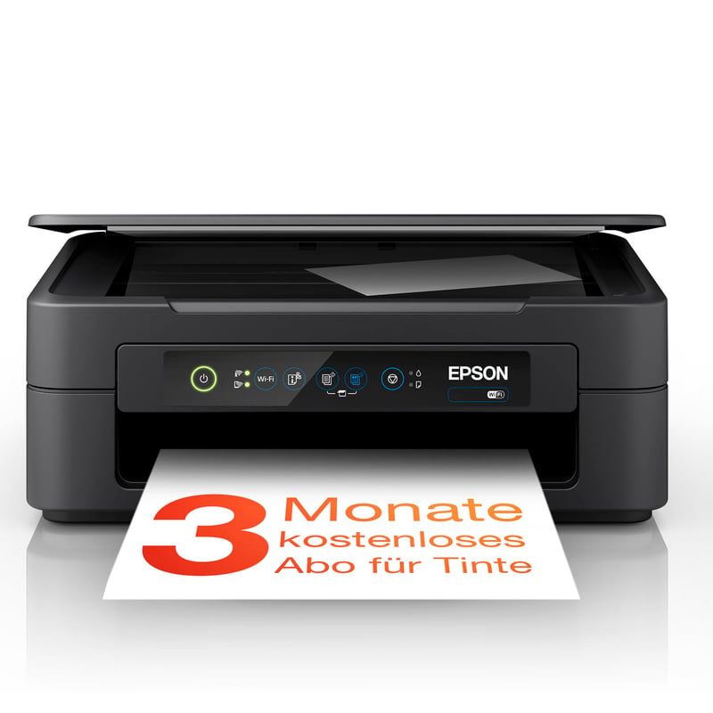 Multifunkčná atramentová tlačiareň Epson Expression Home XP-2205 A4 s WiFi, skenerom a kopírkou, čierna – používaná