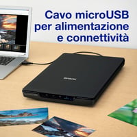 Plochý skener fotografií a dokumentov Epson Perfection V39II formátu A4 so stojanom 6