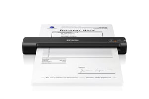 Epson WorkForce ES-50 prijenosni A4 skener dokumenata, crni, za male urede i kućnu upotrebu, brzo skeniranje, rabljeno