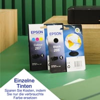 Prenosná atramentová tlačiareň Epson WorkForce WF-110W, A4, WiFi Direct, USB, vstavaná batéria, 1,6 kg, čierna 7