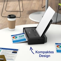 Prenosná atramentová tlačiareň Epson WorkForce WF-110W, A4, WiFi Direct, USB, vstavaná batéria, 1,6 kg, čierna 4