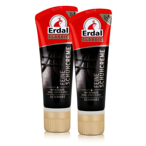 Krém na obuv Erdal Classic s mandľovým olejom – čierny – 75 ml – 2 ks