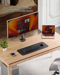 Držiak na monitor ErGear pre obrazovky s uhlopriečkou 13 – 32 palcov, výškovo nastaviteľný, sklopný, otočný, VESA 75x75/100x100 mm, upevnenie na stôl 6