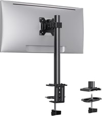 Držiak na monitor ErGear pre obrazovky s uhlopriečkou 13 – 32 palcov, výškovo nastaviteľný, sklopný, otočný, VESA 75x75/100x100 mm, upevnenie na stôl 1