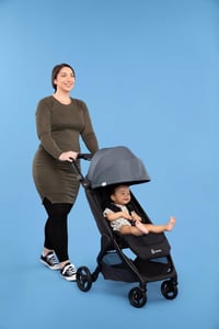 Ergobaby Metro+ Kompakt Könnyű Esernyős Babakocsi - Palaszürke 7