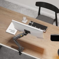 Ergosolid F80-0 gázrugós monitor kar, 17-32", VESA 75/100 mm, 360°-ban forgatható 7