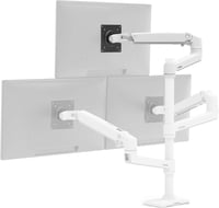 Ergotron LX ARM kiterjesztés és nyakörv készlet monitor tartóhoz - LX Extension and Collar Kit, White, 3 displays 2