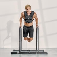 Eric Flag Állítható Súlymellény 0-40 lb (18 kg) - Kivehető Vas Súlyokkal Futáshoz, Erőnléti Edzéshez - Kompakt, Strapabíró Oxford Anyag - Fé 2