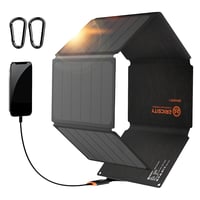 Ericsity 54W napelemes hordozható töltő USB-C gyorstöltéssel, összecsukható napelem panel okostelefonhoz és tablethez 1