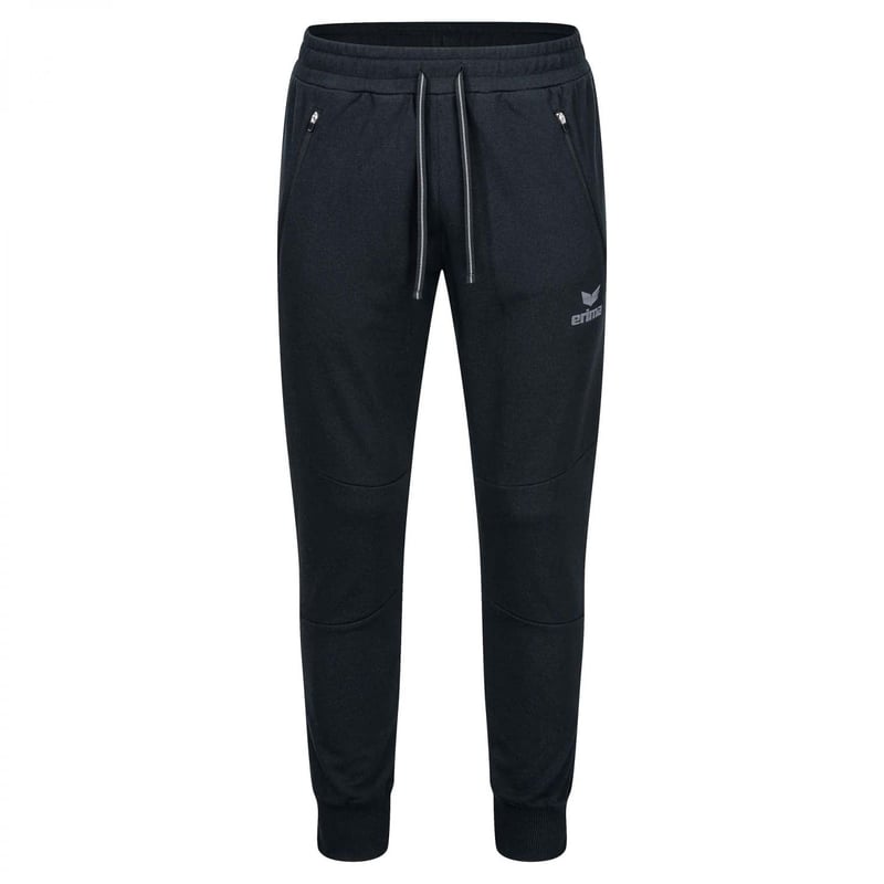 Pantaloni de trening bărbați Erima Essential – negru, mărimea XL