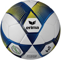 Erima Hybrid Futsal Labda - Professzionális Futsal Focilabda - 4, New Navy/Yellow 2