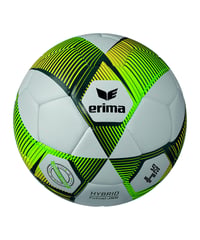 Futsalová lopta Erima Hybrid Lite 290 - veľkosť 4, zelená/žltá - unisex juniorská lopta na sálový futbal 3