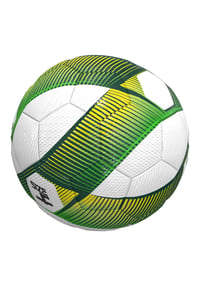 Futsalová lopta Erima Hybrid Lite 290 - veľkosť 4, zelená/žltá - unisex juniorská lopta na sálový futbal 2