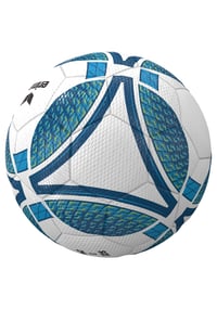 Tréningová futbalová lopta Erima Senzor – New Navy/Curacao – veľkosť 3 2
