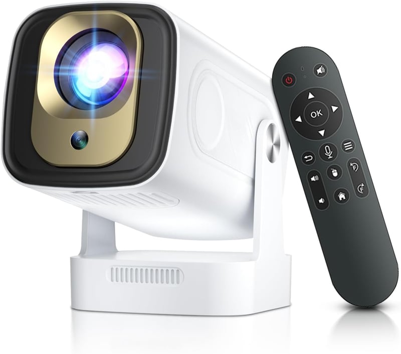 Eroshoo HY260pro 4K Mini Projektor WiFi 6 Android 14 Otthoni Mozi