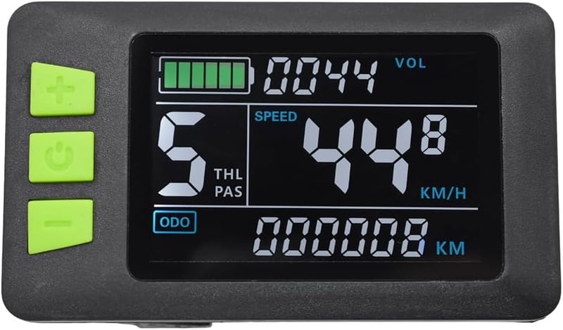 Erpmlyo LCD Kijelző Elektromos Roller Számláló 24V 36V 48V 60V Színes Műszerfal