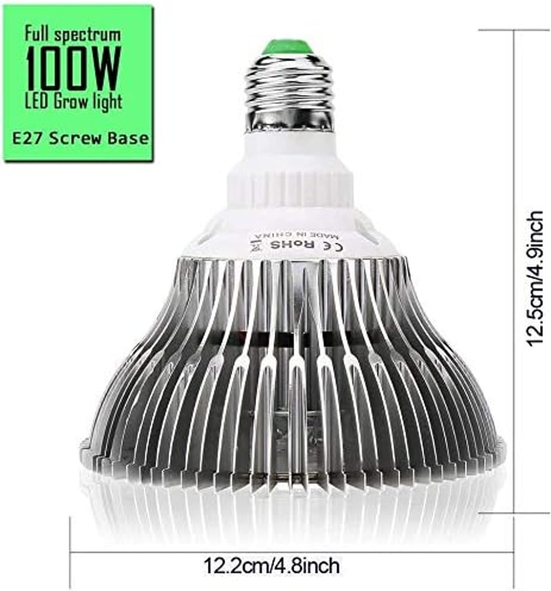 Esbaybulbs LED Növénylámpa E27 Teljes Spektrum Növekedési Fény