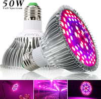 Esbaybulbs LED Növénylámpa E27 Teljes Spektrum Növekedési Fény 6