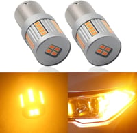 Eseastar S25 BA15S LED izzó sárga 180° irányjelzéshez 34SMD 2db 1
