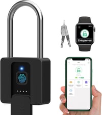 Eseesmart ujjlenyomat lakat hosszú shackle vízálló kulcs app 1