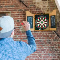 Esjay 18 inch mágneses darts tábla 12 nyíllal, gyerekeknek 6