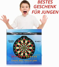 Esjay 18 inch mágneses darts tábla 12 nyíllal, gyerekeknek 7