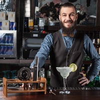 Esmula 750ml rozsdamentes acél koktélkeverő szett bartender eszközökkel - Silver 6