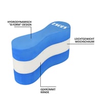 Esoes Pull Buoy, accesoriu de înot pentru adulți și copii, echipament de antrenament unisex, plutitor pentru înot 5