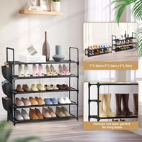 esonstyle 5 szintes cipőtartó, 20-25 pár cipő tárolására, szekrénybe és előszobába 5