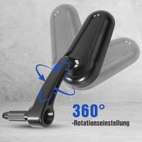 Esploratori Motorkerékpár Tükörkép 360° Forgó 22mm Kormányvég Tükör 2