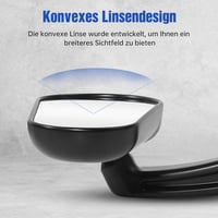 Esploratori Motorkerékpár Tükörkép 360° Forgó 22mm Kormányvég Tükör 4