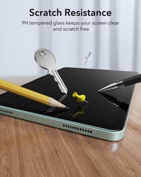 ESR 2 db Edzett Üveg Képernyővédő iPad Air 11" M3/M2 (2025/2024) Modellekhez, UltraFit Behelyező Tálcával, 9H Keménység, Karcálló, Buborékme 7