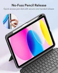 ESR iPad 11 (A16) 2025 Flex billentyűzetes tok, mágneses, nagy trackpad - sötétszürke 9