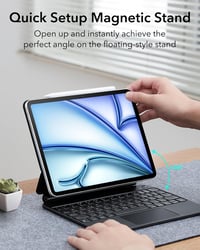ESR iPad Air 11 2024 Billentyűzetes Tok Trackpad-dal, Fekete - black 4