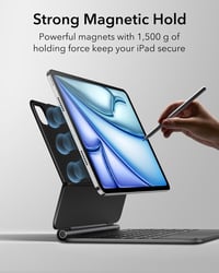 ESR iPad Air 11 2024 Billentyűzetes Tok Trackpad-dal, Fekete - black 7