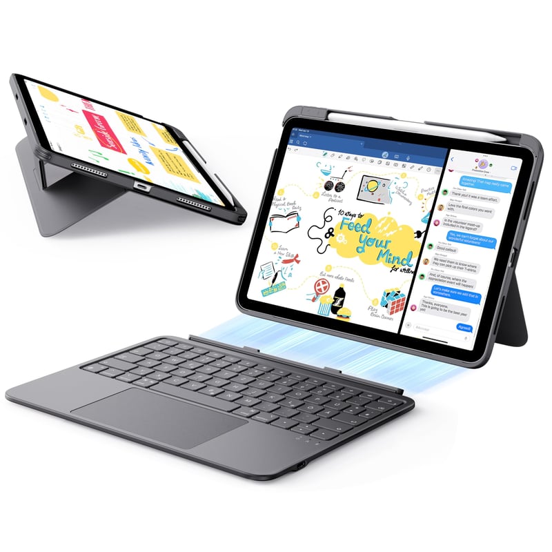 Puzdro s klávesnicou ESR pre iPad Air 11" M4/M3/M2 (2026 – 2024) – ultralahké ochranné puzdro