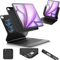 ESR iPad Air 13 hüvely billentyűzettel, mágneses állvánnyal, M2/M3, fekete 1