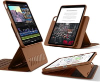 ESR iPad Air 13 hüvely mágneses borítóval, 9 állási szög, barna 1