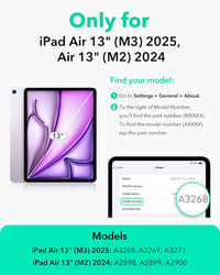 ESR iPad Air 13 hüvely mágneses borítóval, 9 állási szög, barna 2