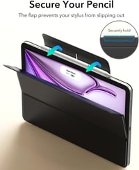 ESR Rebound mágneses tok iPad Air 13" (M2/M3/M4) és iPad Pro 12,9 készülékekhez - fekete 5