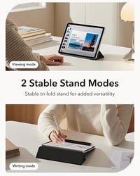 ESR Rebound mágneses tok iPad Air 13" (M2/M3/M4) és iPad Pro 12,9 készülékekhez - fekete 8