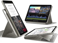 ESR iPad Air 13" M4/M3/M2 Forgó Tok Mágneses Borítóval, 9 Állási Szög, Titán 1