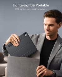 Puzdro s klávesnicou ESR pre iPad Pro 11" (M4/M5) s nastaviteľným stojanom 8