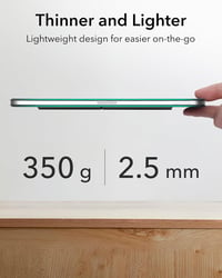 Husă ESR pentru iPad Pro 13 inch M5/M4 cu suport magnetic, stand trifold subțire, suport pentru creion, negru 7